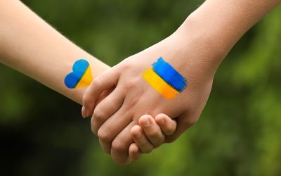 Unterstützung für Ukraine Geschädigte